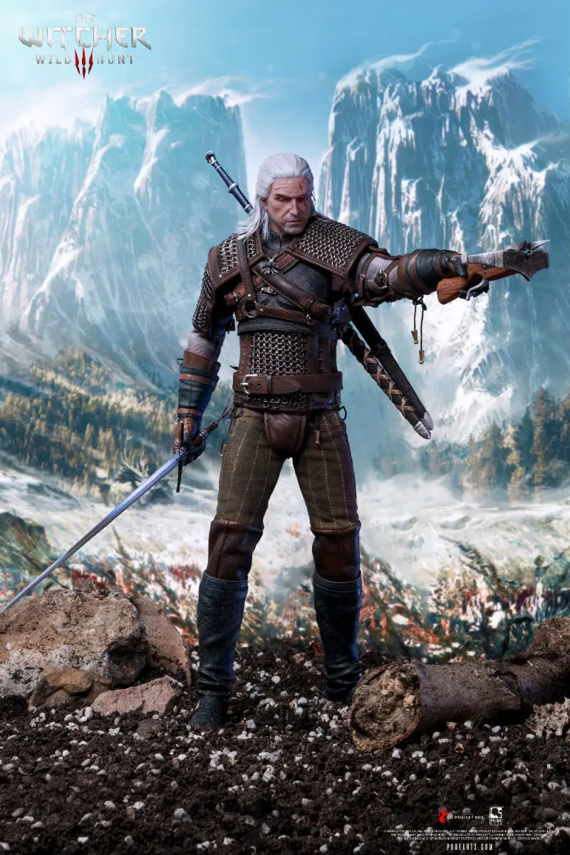 PURPA010TW The Witcher 3 - Geralt of Rivia 1:6 Scale Articulated Figure - Pure Arts - Titan Pop Culture