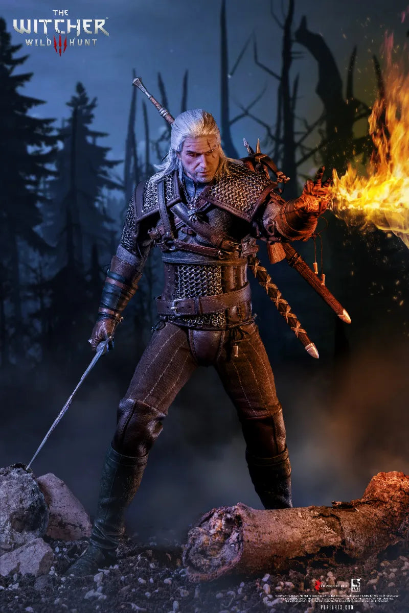 PURPA010TW The Witcher 3 - Geralt of Rivia 1:6 Scale Articulated Figure - Pure Arts - Titan Pop Culture