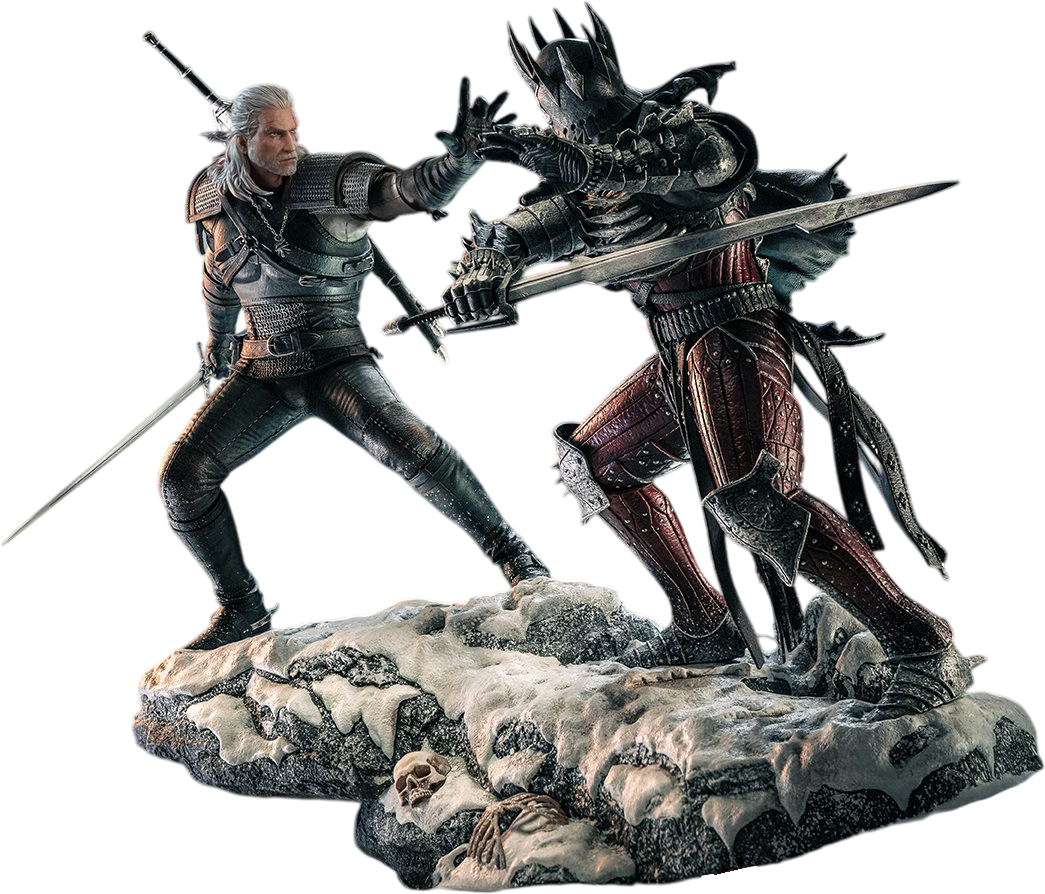 The Witcher - Geralt Vs Eredin 1:6 Scale Diorama