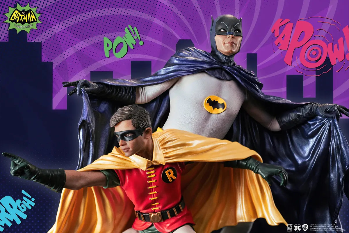 Batman (1966) - Batman & Robin 1:8 PVC Diorama