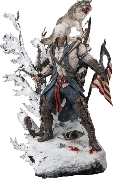 PURPA023AC Assassin's Creed : Animus - Connor 1:4 Statue - Pure Arts - Titan Pop Culture