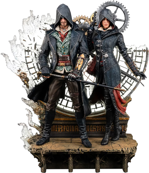 Assassin's Creed: Animus - Jacob & Evie Frye 1:4 Scale Statue