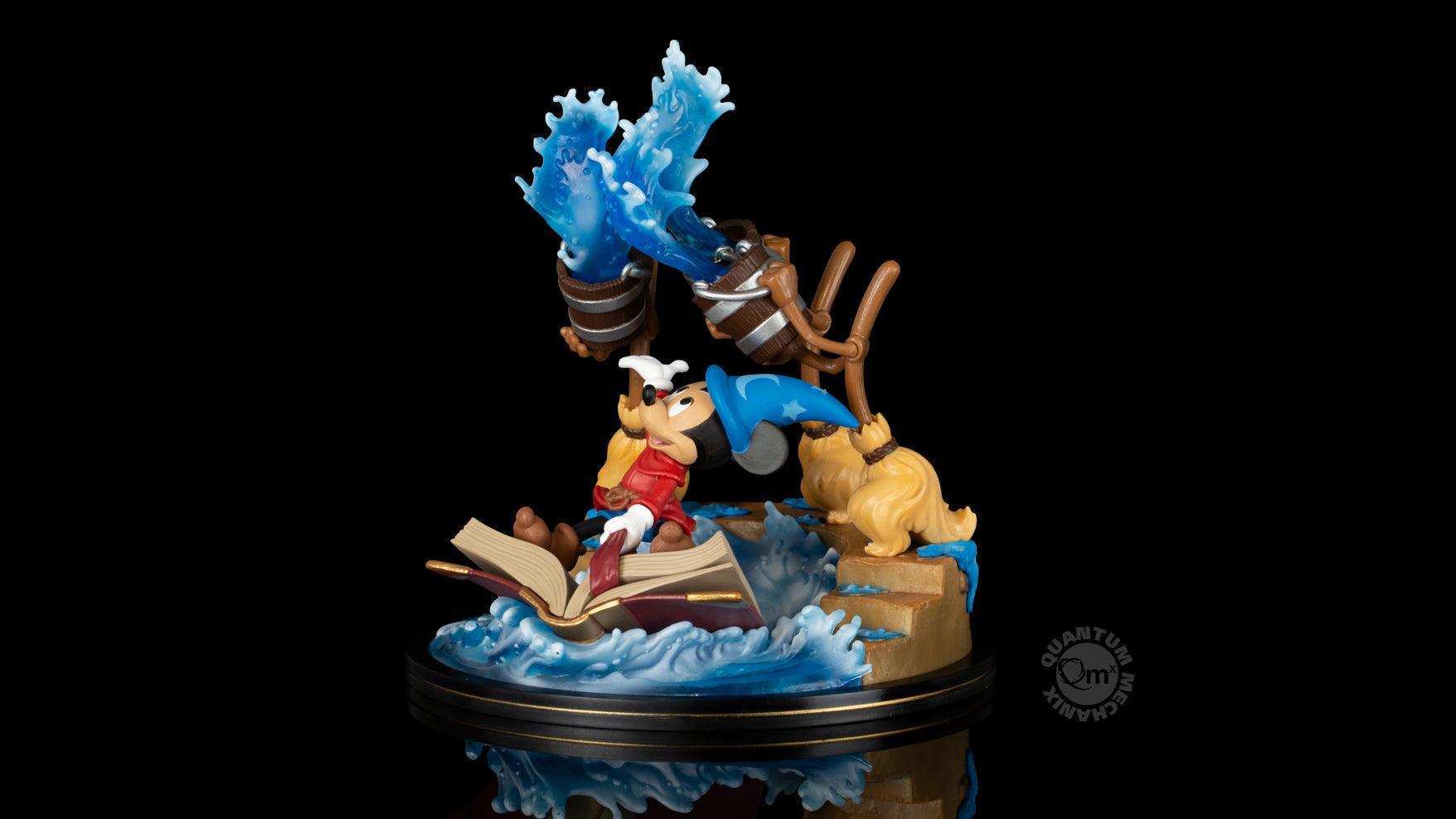 QMXDIS-0003 Fantasia - Sorcerer Mickey US Exclusive Q-Fig Max Elite - Quantum Mechanix - Titan Pop Culture