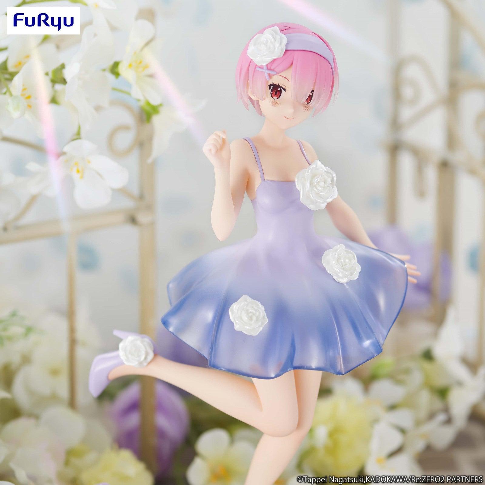 VR-106416 Re:ZERO Starting Life in Another World Trio Try It Figure Ram Flower Dress - Good Smile Company - Titan Pop Culture