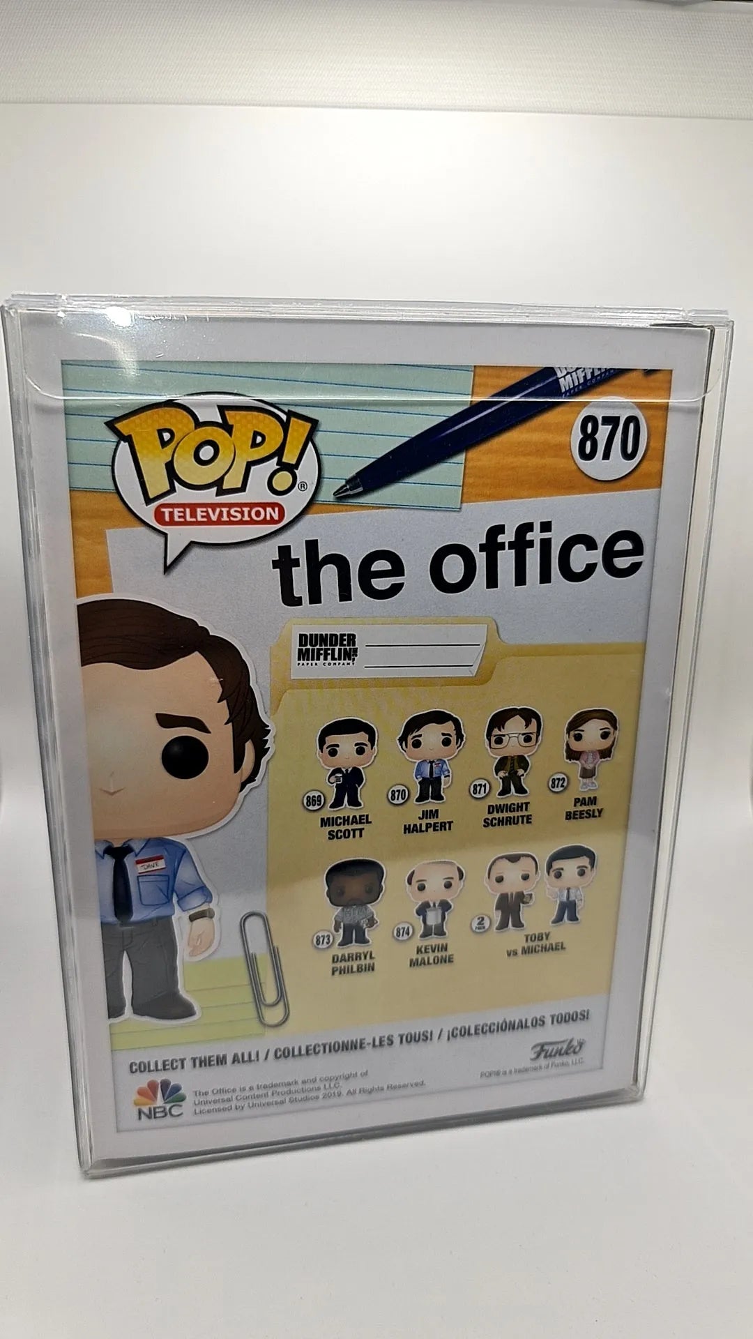 办公室 - Jim Halpert Chase 版 (FACEBOOK) Pop! 乙烯基唱片