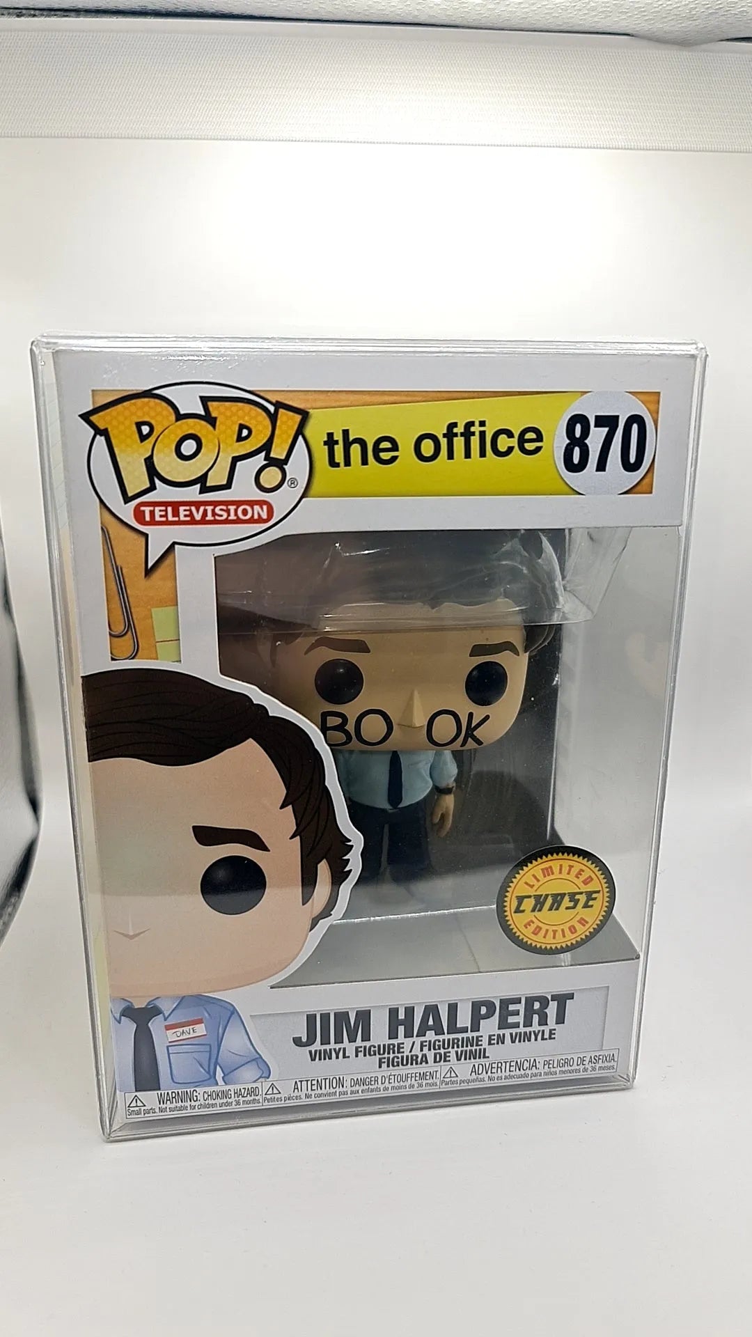 FUN34903 The Office - Jim Halpert Chase Edition (FACEBOOK) Pop! Vinyl - Funko/Resale - Titan Pop Culture