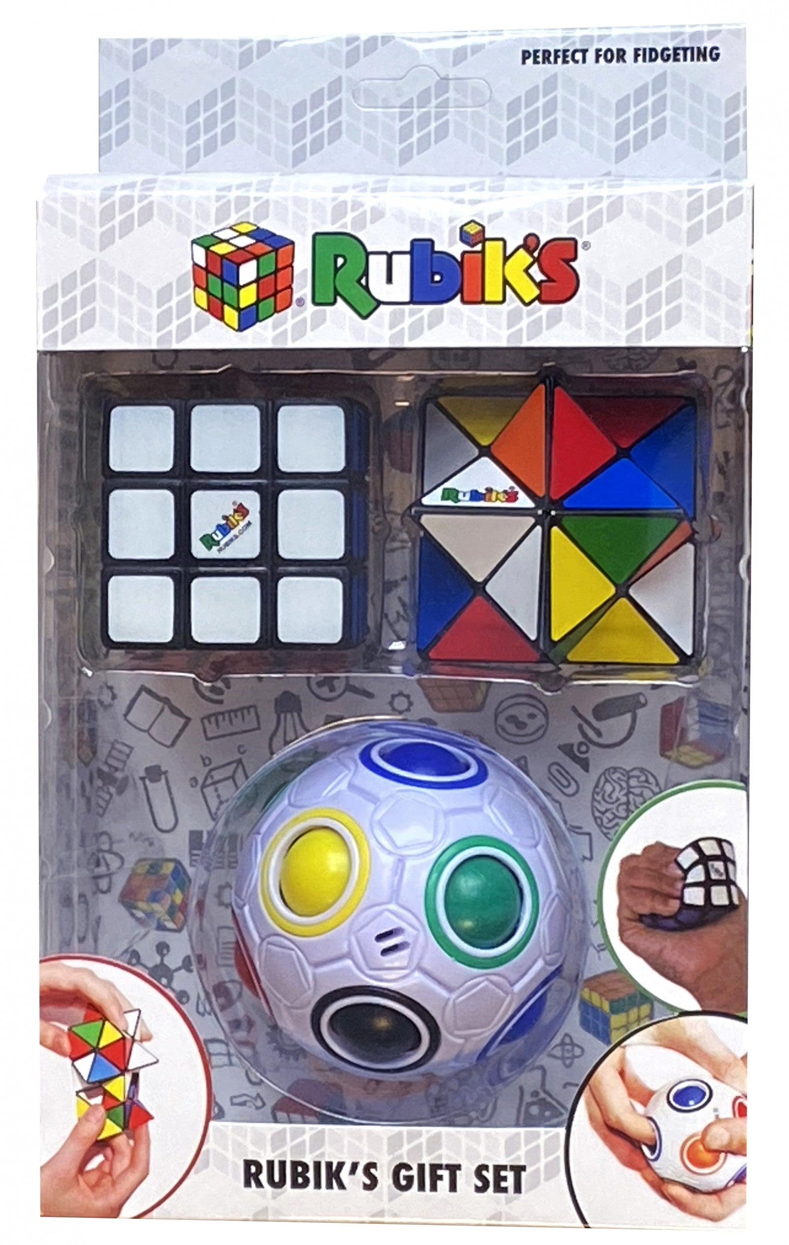 VR-91399 Rubiks Gift Set (Includes Rainbow Ball, Squishy Cube and Magic Star) - Rubiks - Titan Pop Culture