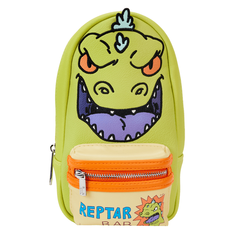 LOUNICPCC0001 Nickelodeon - Rugrats Reptar Mini Backpack Pencil Case - Loungefly - Titan Pop Culture