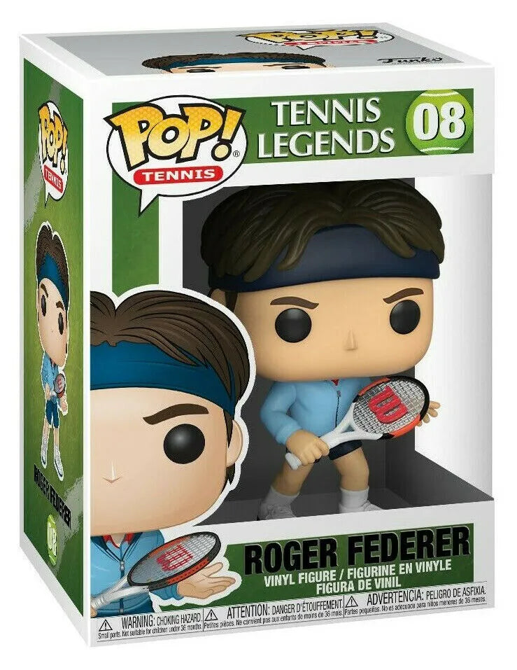 Leyendas del tenis: vinilo Pop! de Roger Federer