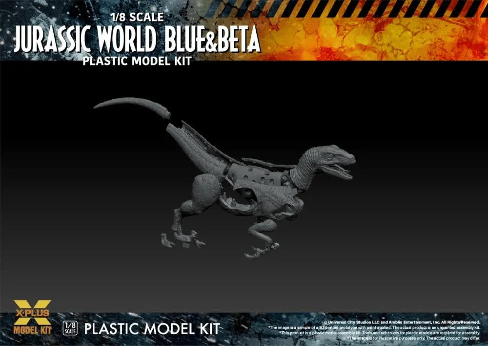 SAT411-200143TP Jurassic World 3 - Velociraptor Blue & Beta Model Kit - Star Ace Toys - Titan Pop Culture