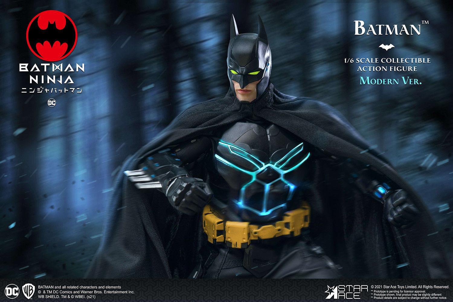 SATSA0103 Batman Ninja - Batman Modern Deluxe 1:6 Scale 12" Action Figure - Star Ace Toys - Titan Pop Culture