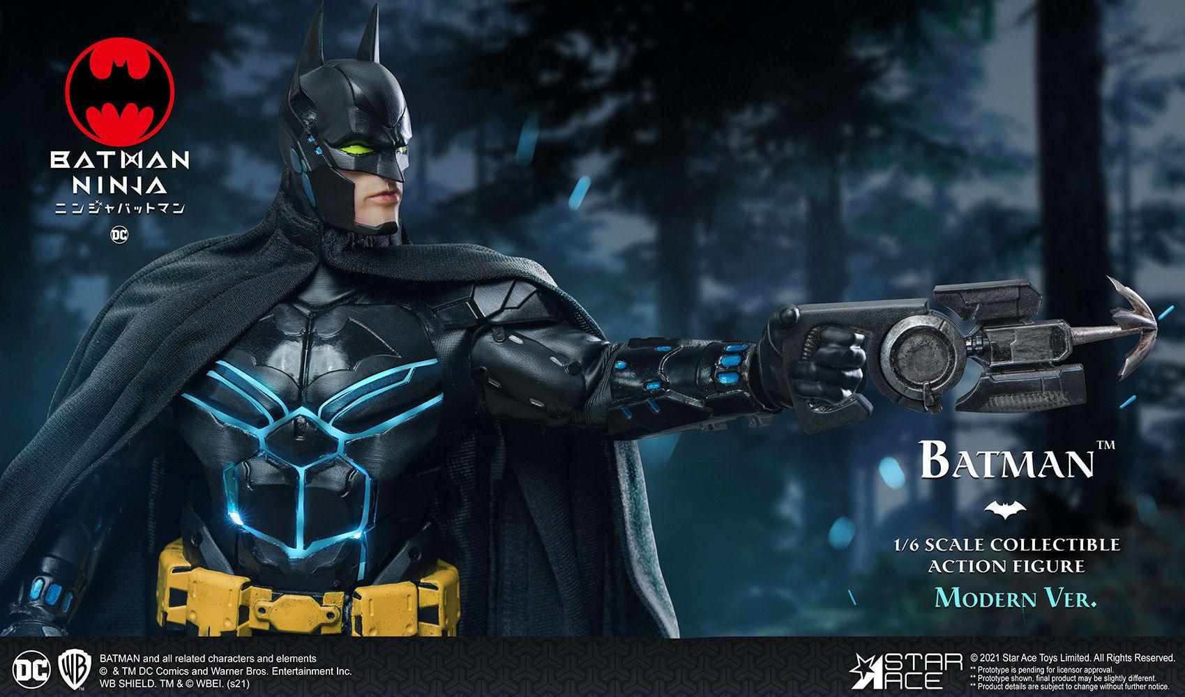 SATSA0103 Batman Ninja - Batman Modern Deluxe 1:6 Scale 12" Action Figure - Star Ace Toys - Titan Pop Culture