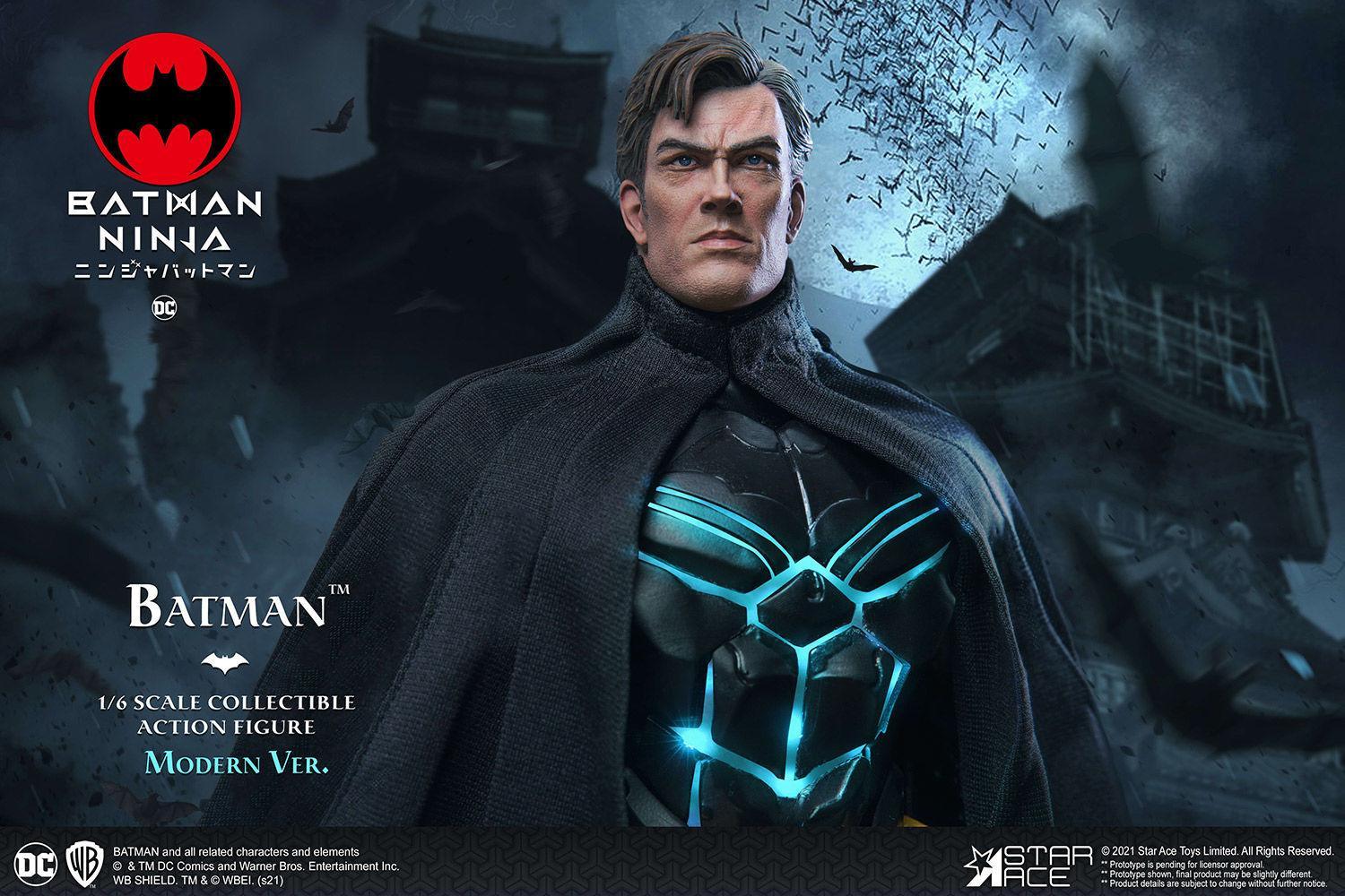 SATSA0103 Batman Ninja - Batman Modern Deluxe 1:6 Scale 12" Action Figure - Star Ace Toys - Titan Pop Culture