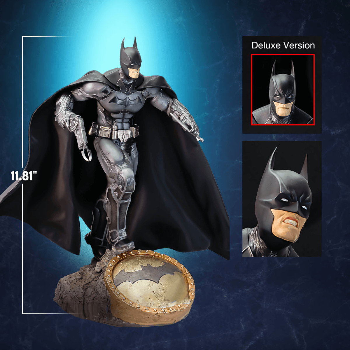 SATSA8045 Batman: Arkham Origins - Batman 2.0 Deluxe Statue - Star Ace Toys - Titan Pop Culture