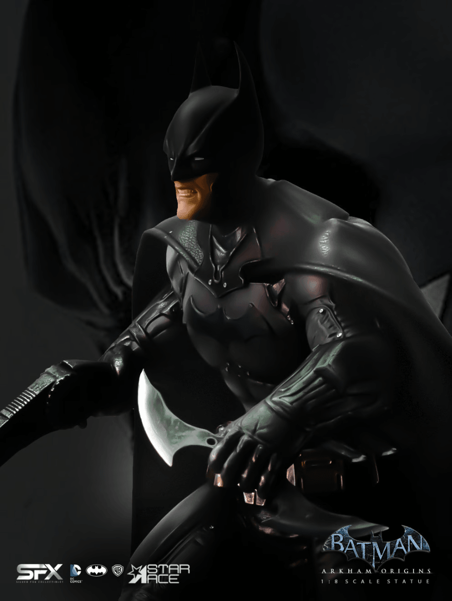 SATSA8045 Batman: Arkham Origins - Batman 2.0 Deluxe Statue - Star Ace Toys - Titan Pop Culture