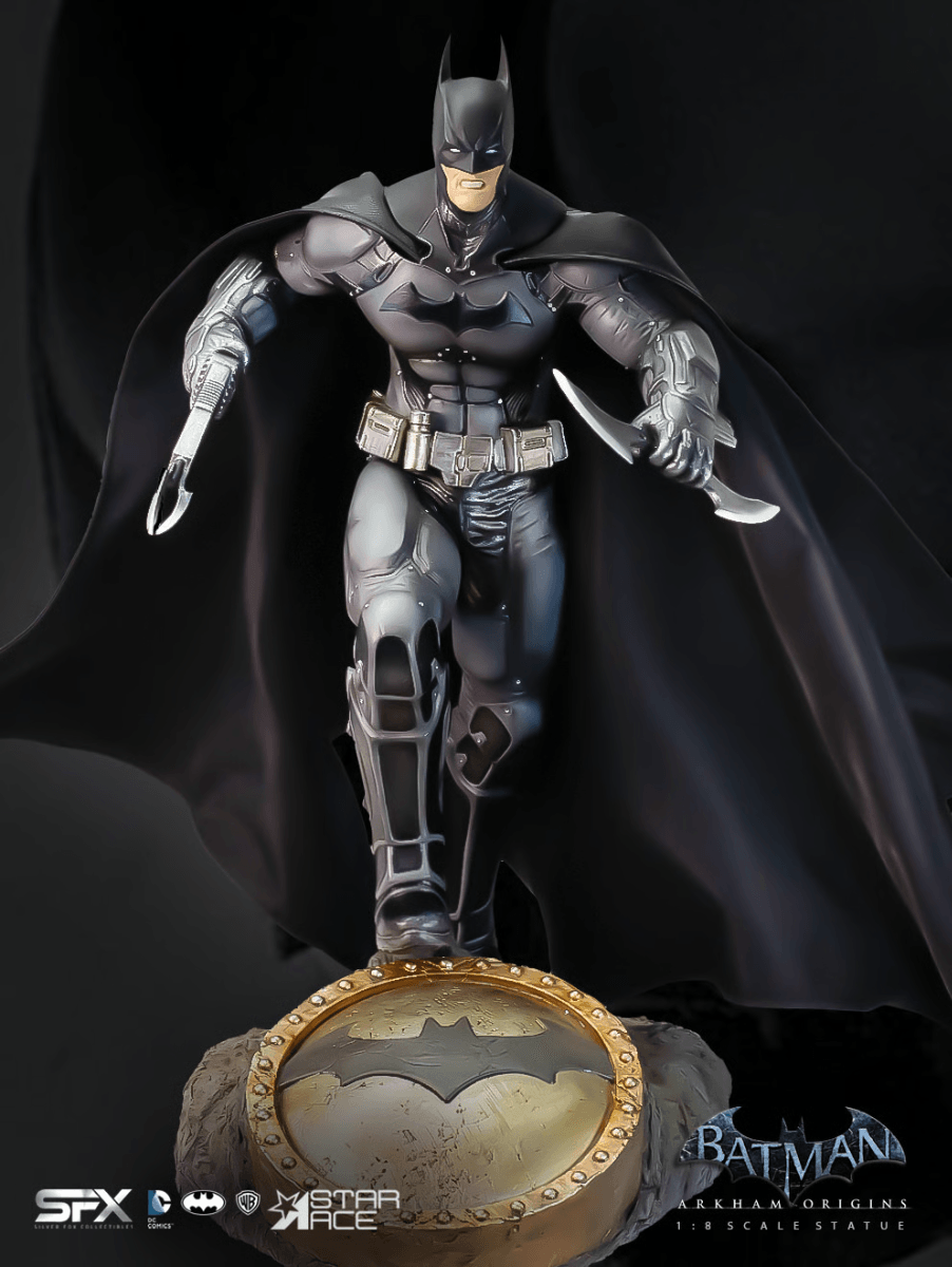 SATSA8045 Batman: Arkham Origins - Batman 2.0 Deluxe Statue - Star Ace Toys - Titan Pop Culture