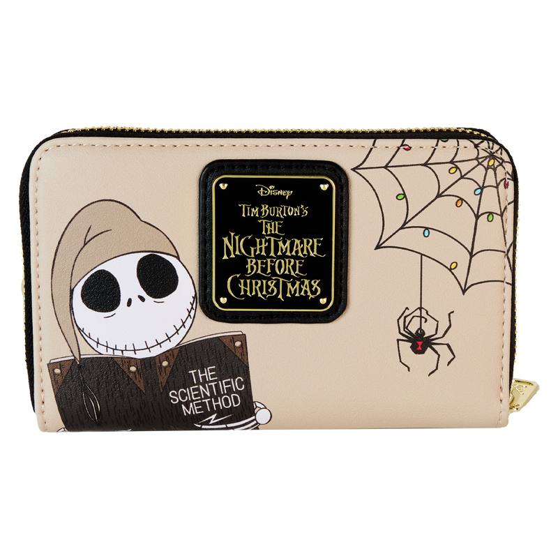 LOUWDWA3113 The Nightmare Before Christmas - Scientific Method Book Zip Wallet - Loungefly - Titan Pop Culture