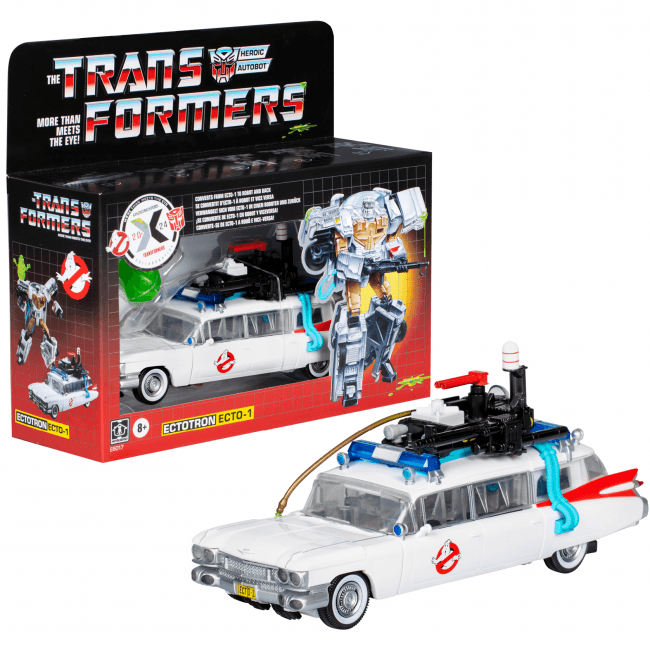 27131 Transformers Collaborative Ghostbusters x Transformers Ectotron Figure - Hasbro - Titan Pop Culture