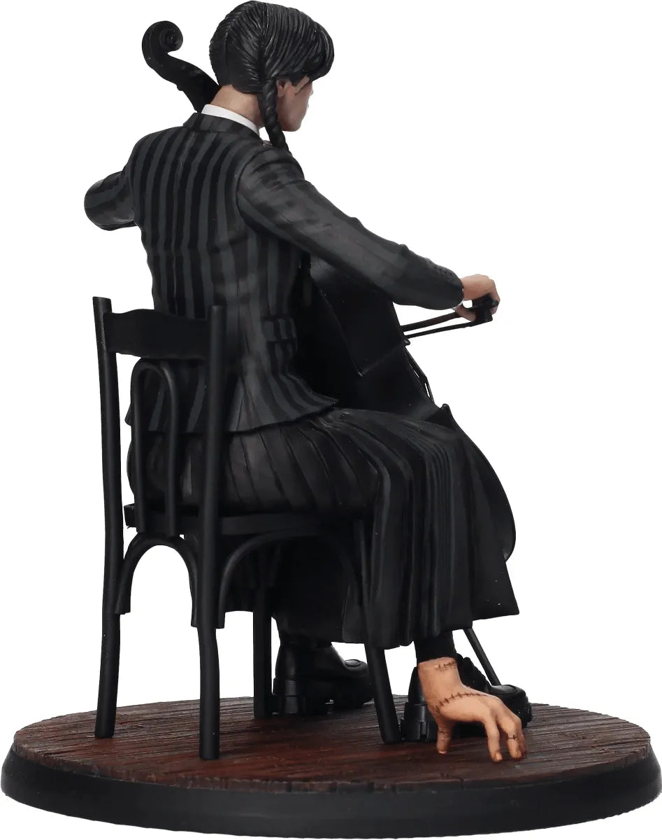 SDTMGM25971 Wednesday (TV) - Wednesday Addams with Cello Figure - SD Toys - Titan Pop Culture