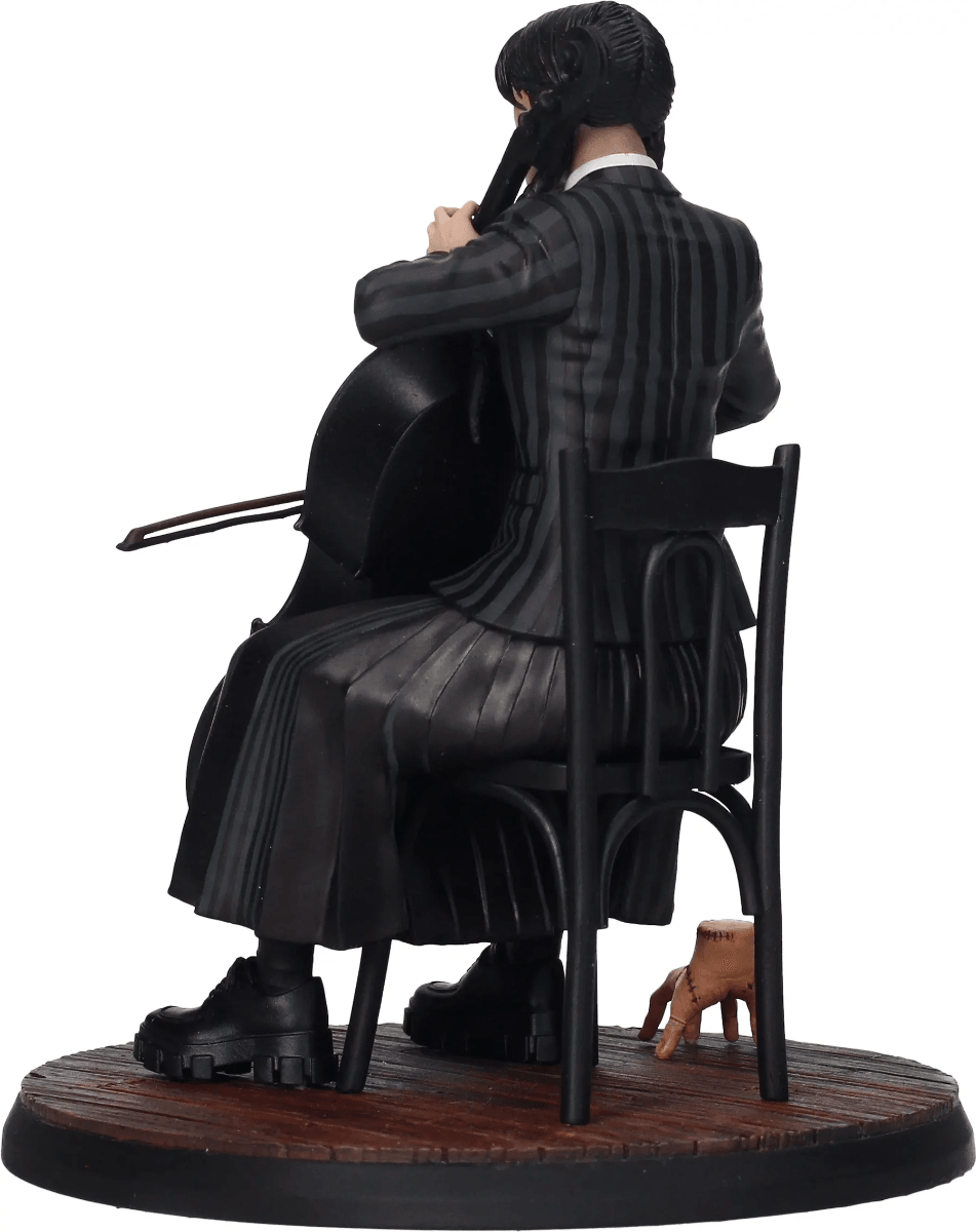 SDTMGM25971 Wednesday (TV) - Wednesday Addams with Cello Figure - SD Toys - Titan Pop Culture