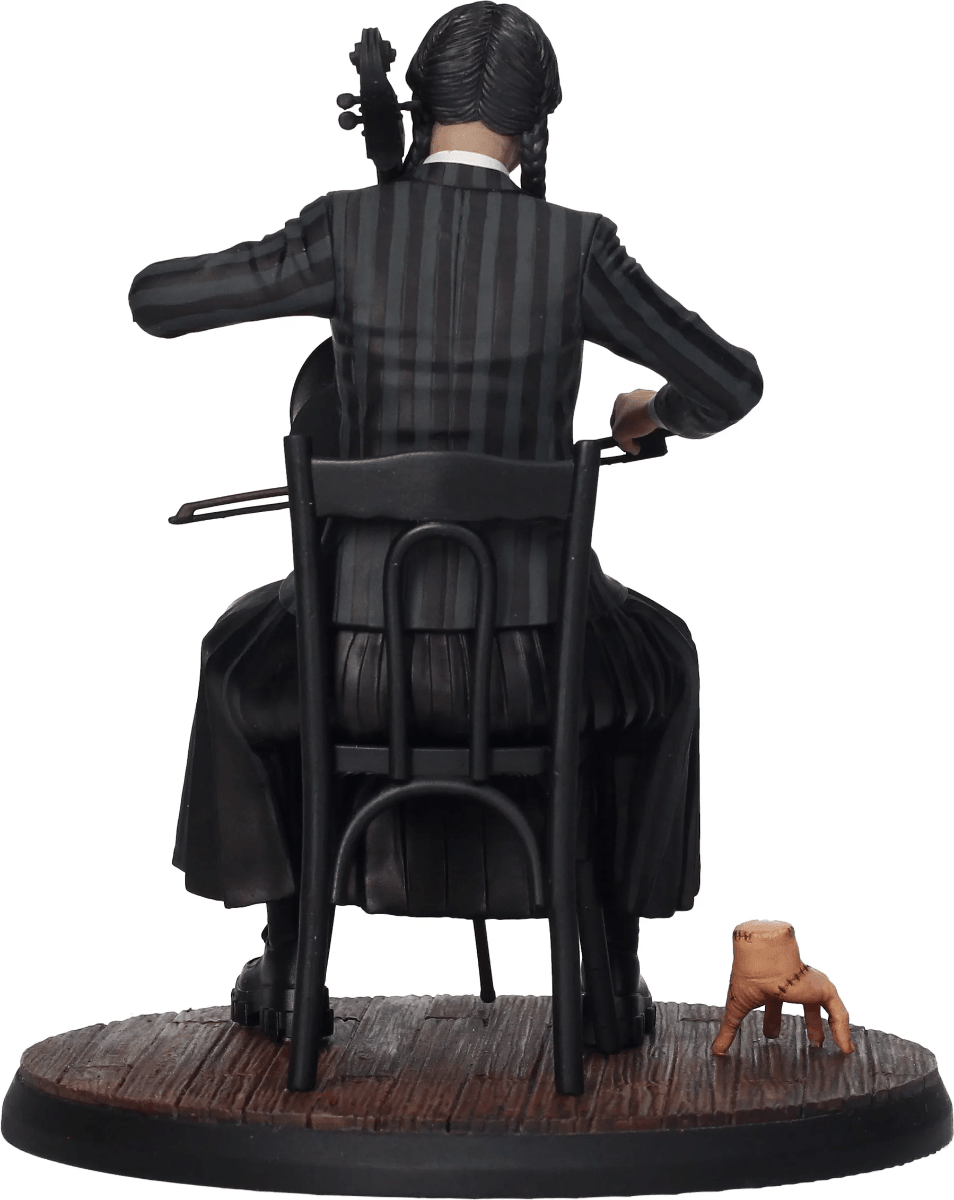 SDTMGM25971 Wednesday (TV) - Wednesday Addams with Cello Figure - SD Toys - Titan Pop Culture