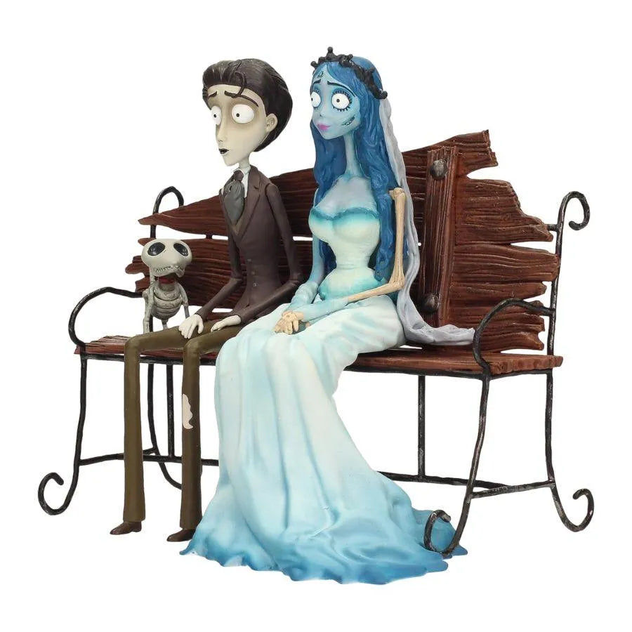 SDTWRN89688 Corpse Bride - Victor and Emily on Bench 1:10 Scale Figure Set - SD Toys - Titan Pop Culture