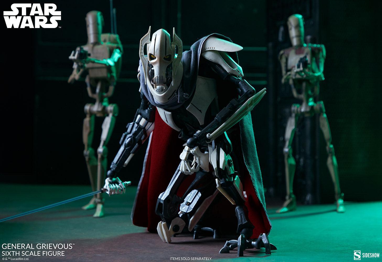 SID1000272 Star Wars - General Grievous 1:6 Scale Action Figure - Sideshow Collectibles - Titan Pop Culture