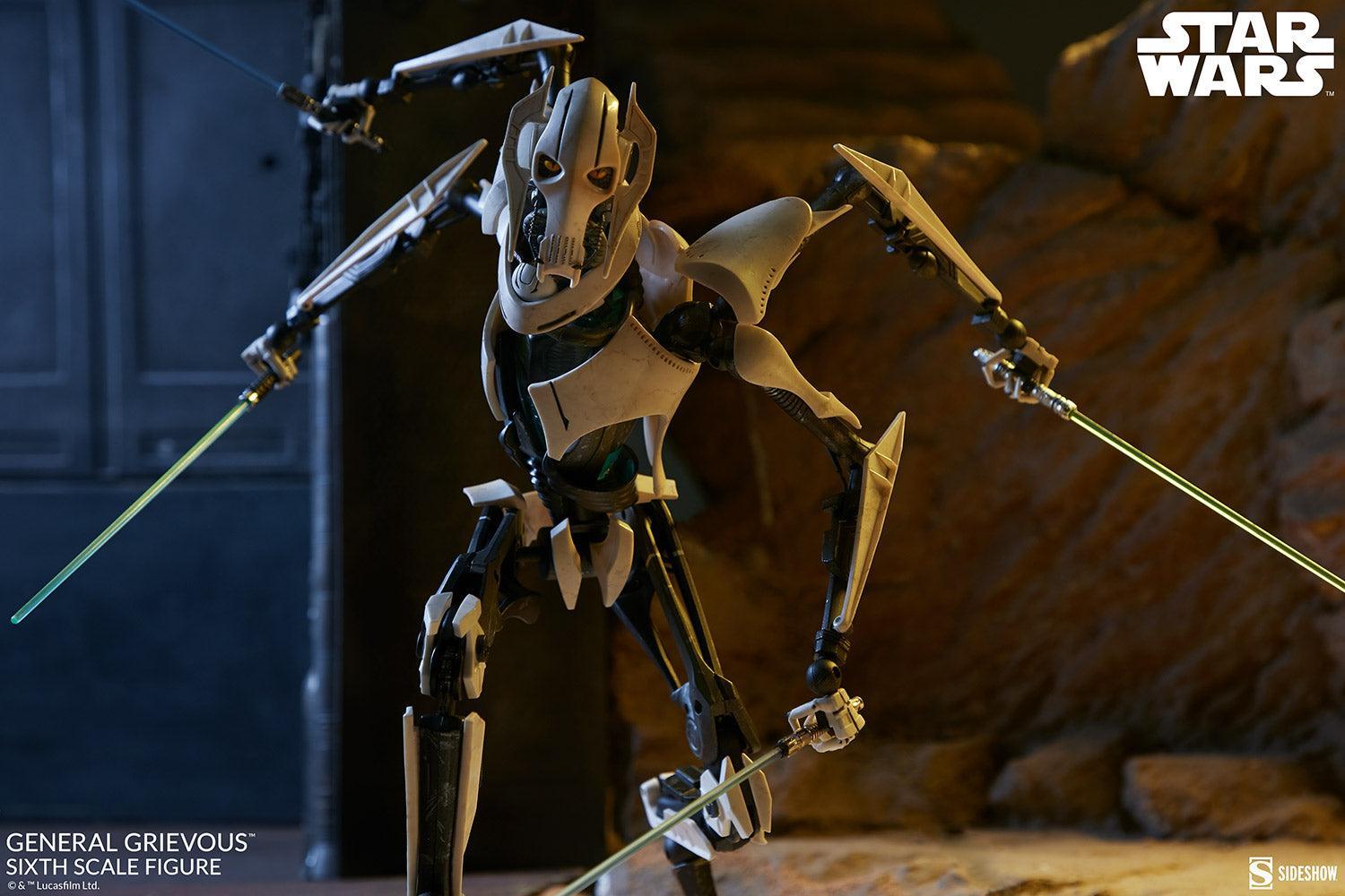 SID1000272 Star Wars - General Grievous 1:6 Scale Action Figure - Sideshow Collectibles - Titan Pop Culture