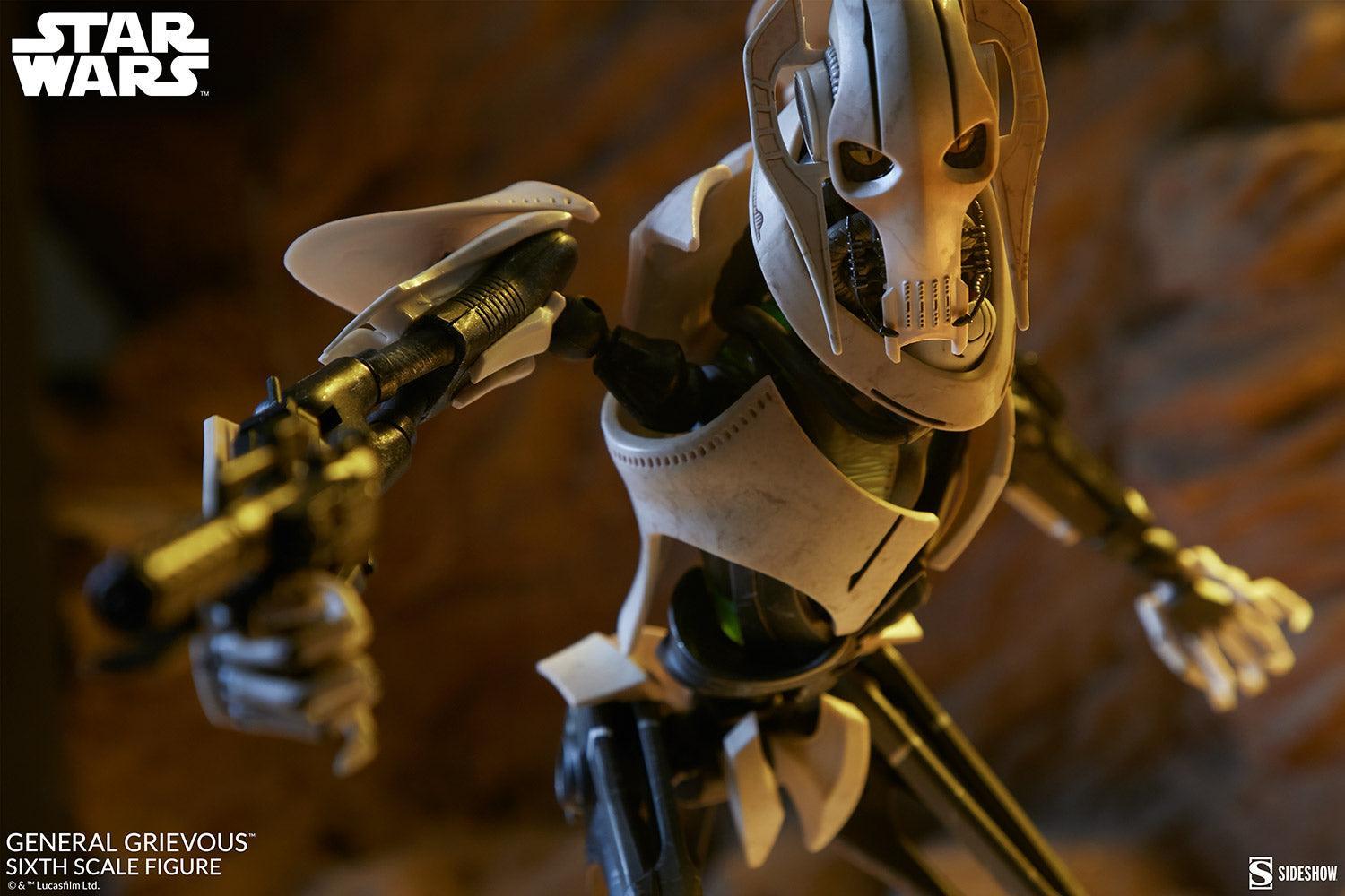 SID1000272 Star Wars - General Grievous 1:6 Scale Action Figure - Sideshow Collectibles - Titan Pop Culture