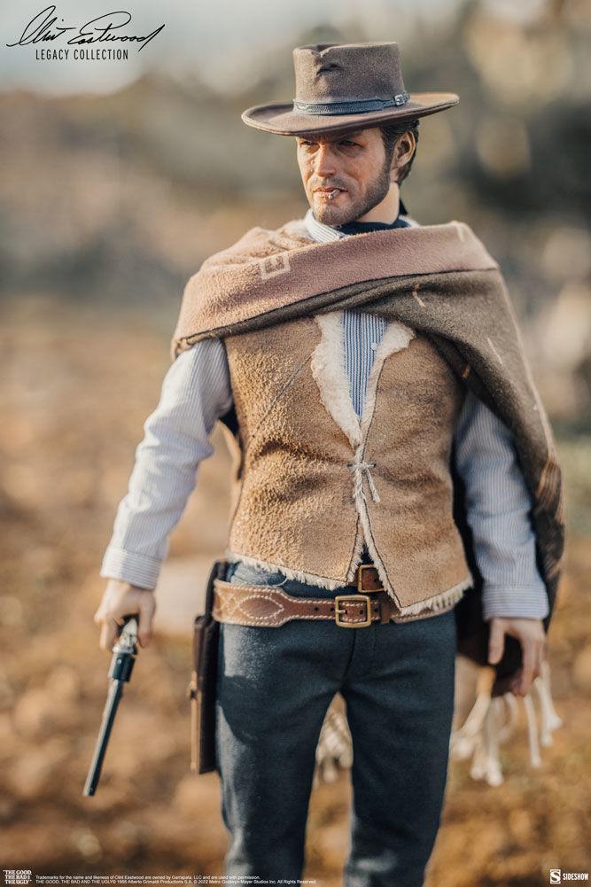 SID100451 Clint Eastwood - The Man With No Name 1:6 Scale Action Figure - Sideshow Collectibles - Titan Pop Culture