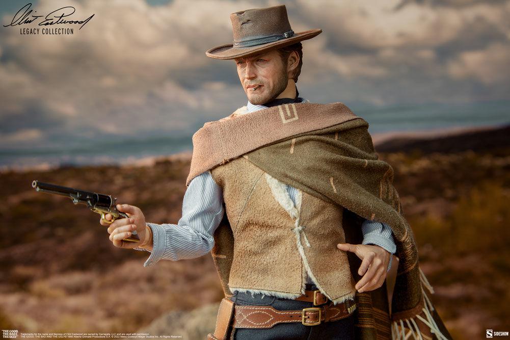 SID100451 Clint Eastwood - The Man With No Name 1:6 Scale Action Figure - Sideshow Collectibles - Titan Pop Culture