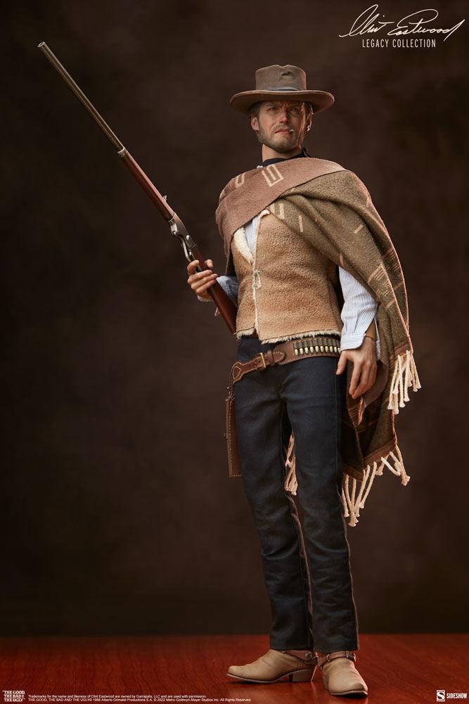 SID100451 Clint Eastwood - The Man With No Name 1:6 Scale Action Figure - Sideshow Collectibles - Titan Pop Culture