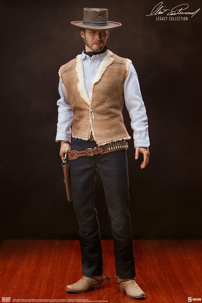 SID100451 Clint Eastwood - The Man With No Name 1:6 Scale Action Figure - Sideshow Collectibles - Titan Pop Culture