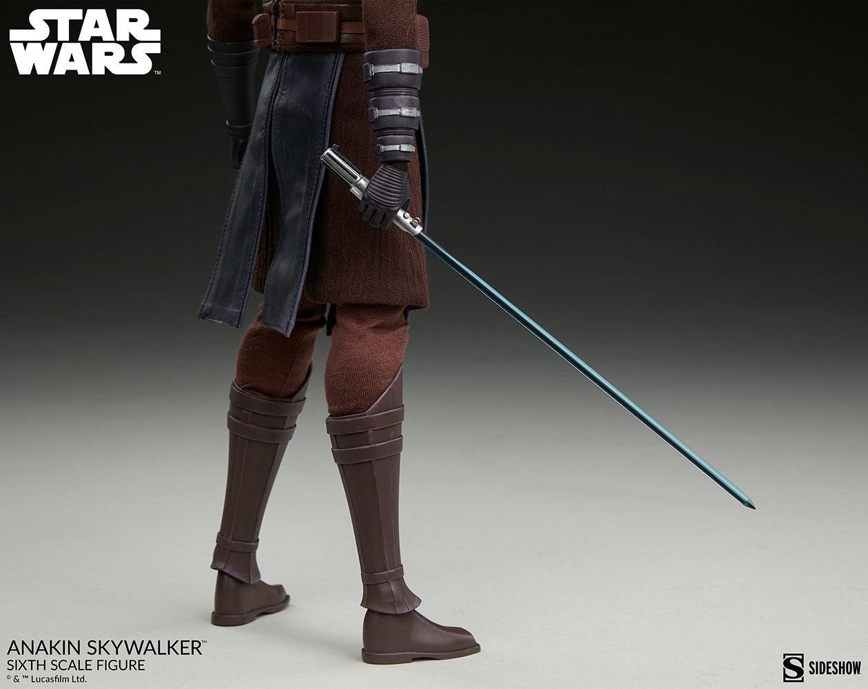 SID100462 Star Wars: Clone Wars - Anakin Skywalker 1:6 Scale 12" Action Figure - Sideshow Collectibles - Titan Pop Culture
