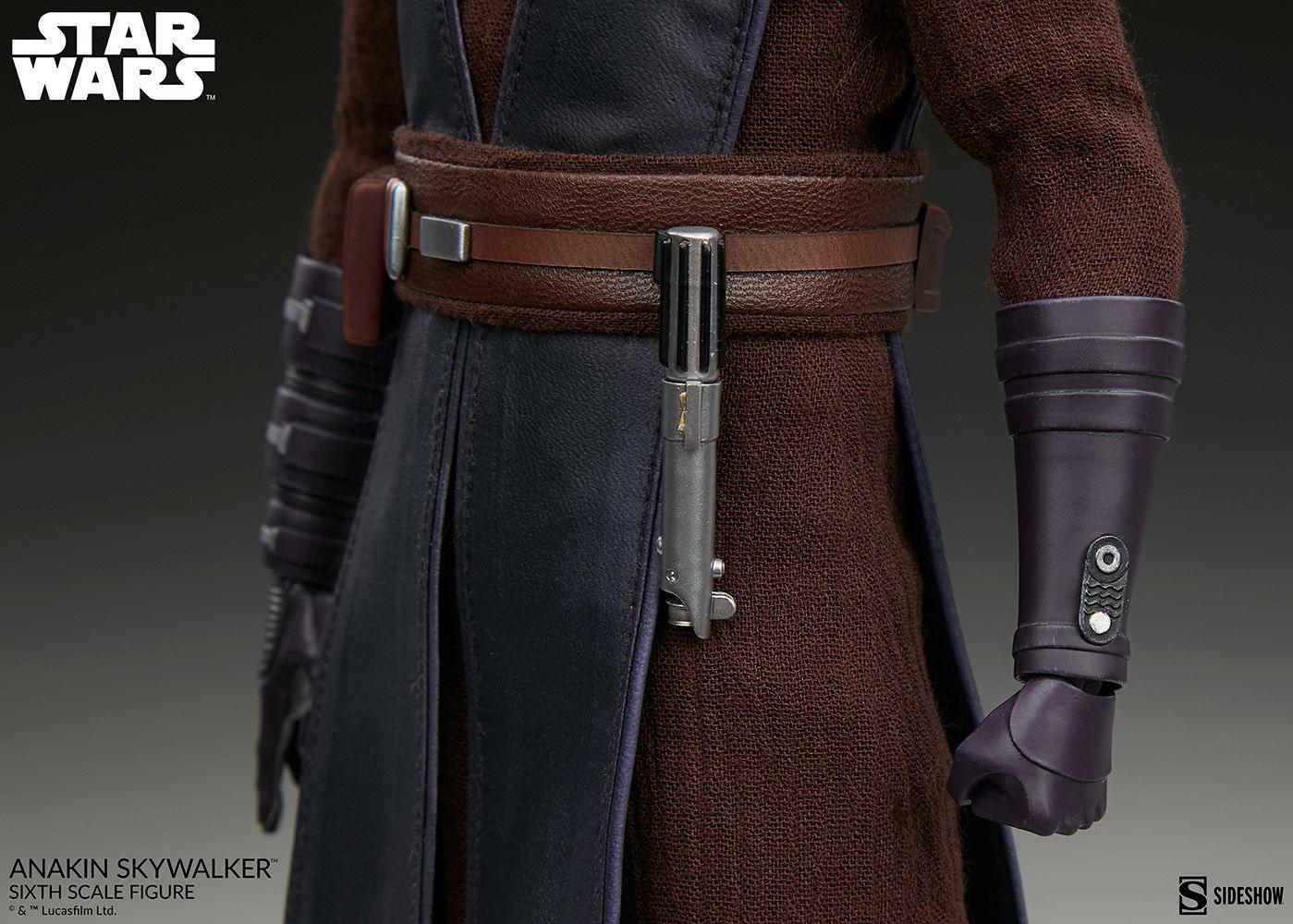 SID100462 Star Wars: Clone Wars - Anakin Skywalker 1:6 Scale 12" Action Figure - Sideshow Collectibles - Titan Pop Culture