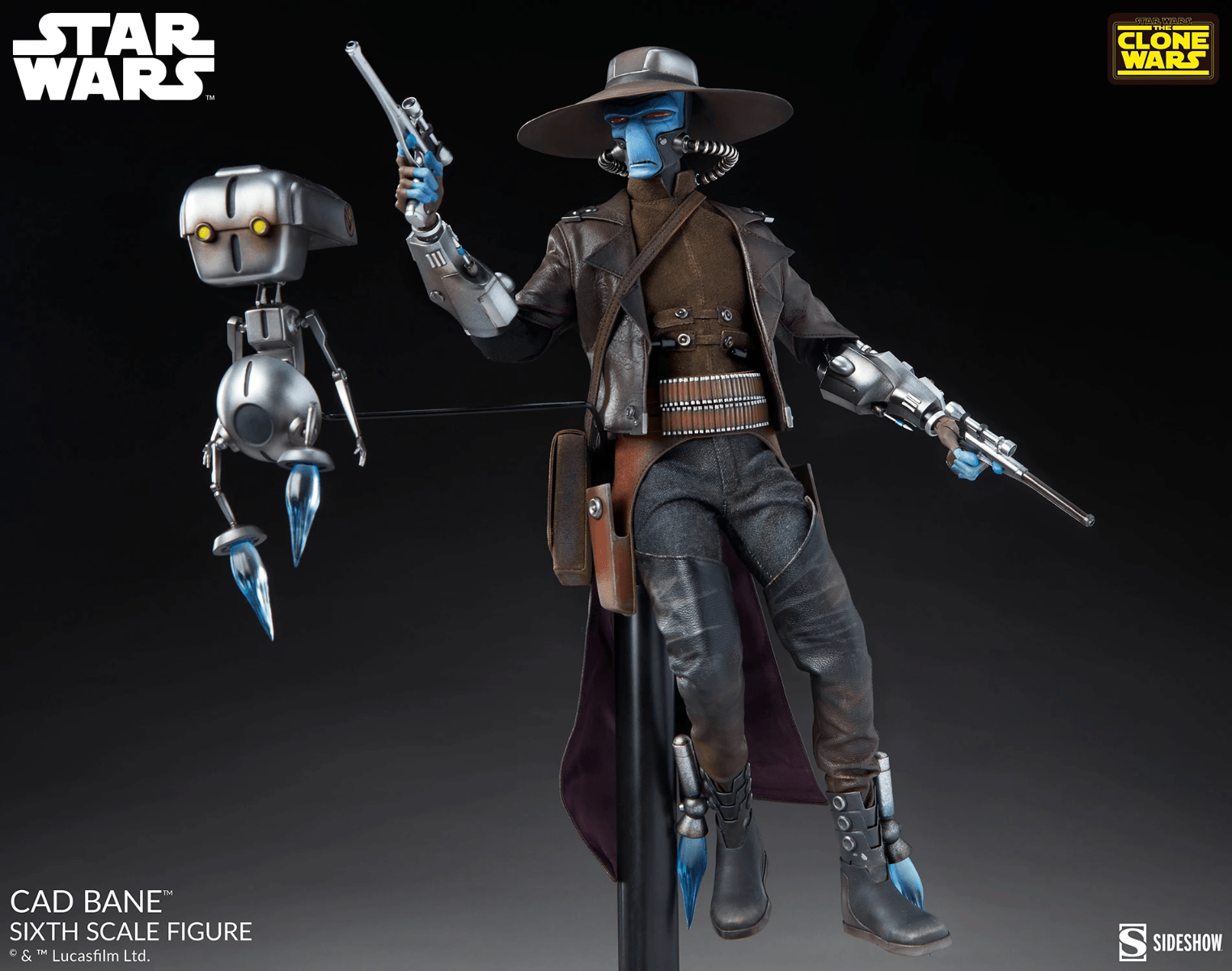 SID100474 Star Wars - Cad Bane 1:6 Figure - Sideshow Collectibles - Titan Pop Culture