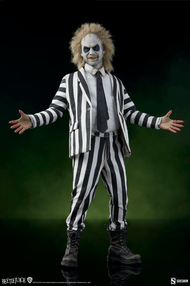 SID100490 Beetlejuice - Beetlejuice 1:6 Scale Collectable Action Figure - Sideshow Collectibles - Titan Pop Culture