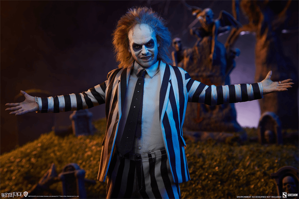 SID100490 Beetlejuice - Beetlejuice 1:6 Scale Collectable Action Figure - Sideshow Collectibles - Titan Pop Culture