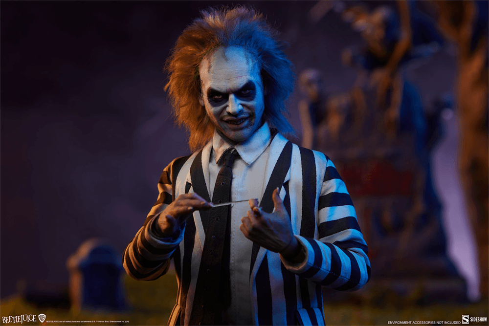 SID100490 Beetlejuice - Beetlejuice 1:6 Scale Collectable Action Figure - Sideshow Collectibles - Titan Pop Culture