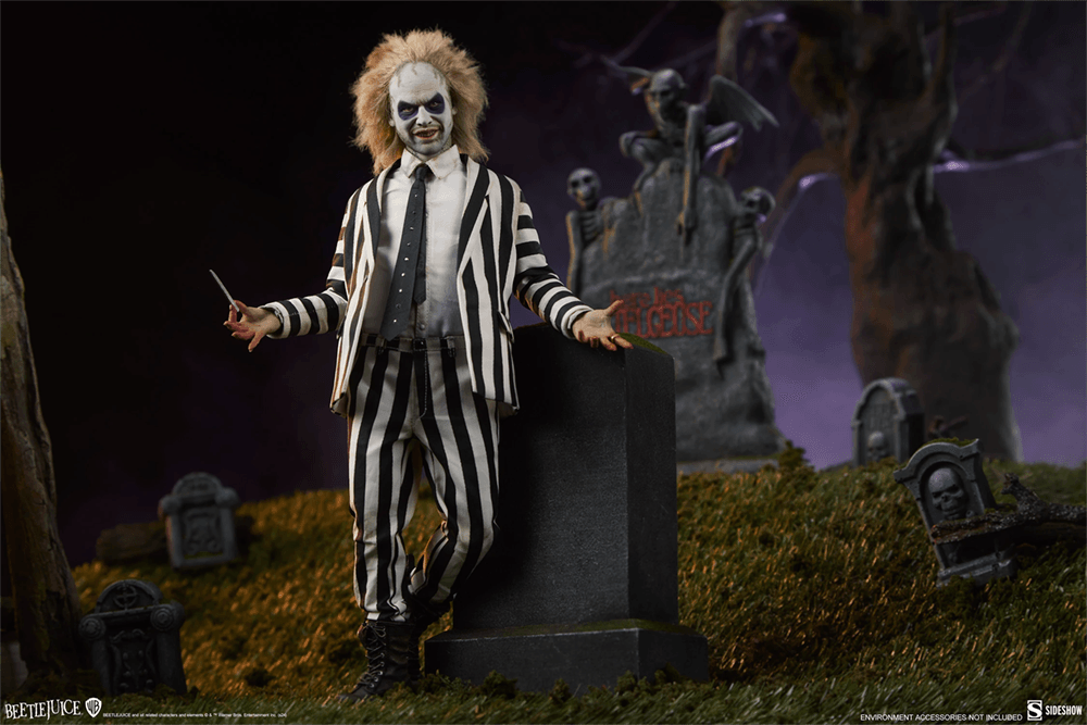 SID100490 Beetlejuice - Beetlejuice 1:6 Scale Collectable Action Figure - Sideshow Collectibles - Titan Pop Culture