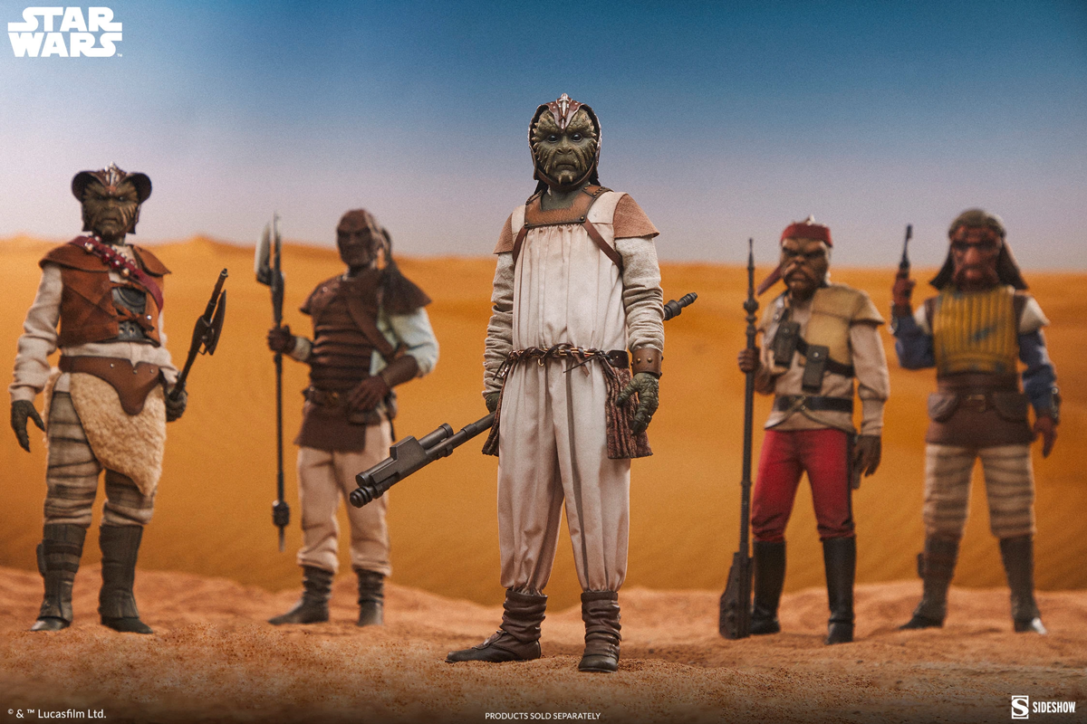 Star Wars - Figura de acción coleccionable de Klaatu a escala 1:6