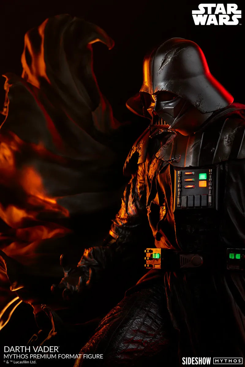 Estatua de formato premium de Star Wars: Darth Vader Mythos