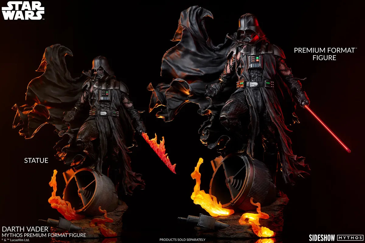 Estatua de formato premium de Star Wars: Darth Vader Mythos