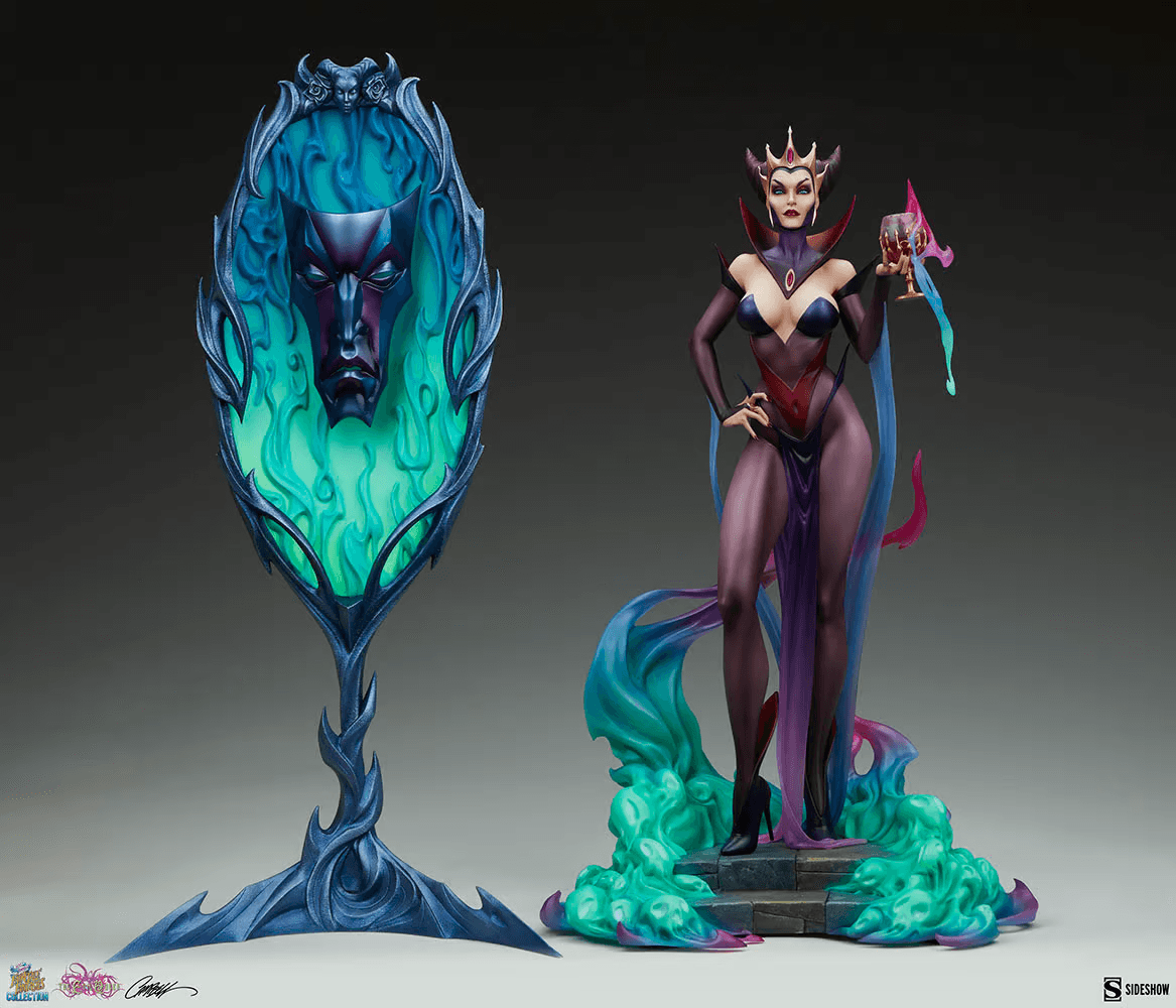 SID2005382 Fairytale Fantasies - Evil Queen Deluxe Statue - Sideshow Collectibles - Titan Pop Culture