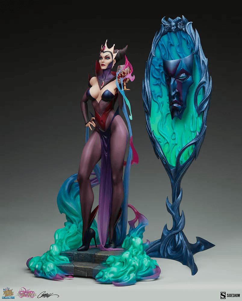SID2005382 Fairytale Fantasies - Evil Queen Deluxe Statue - Sideshow Collectibles - Titan Pop Culture
