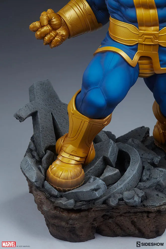 SID200570 Marvel Comics - Thanos Classic Statue - Sideshow Collectibles - Titan Pop Culture
