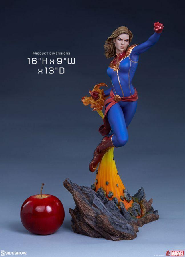 SID200573 Captain Marvel - Captain Marvel Statue - Sideshow Collectibles - Titan Pop Culture