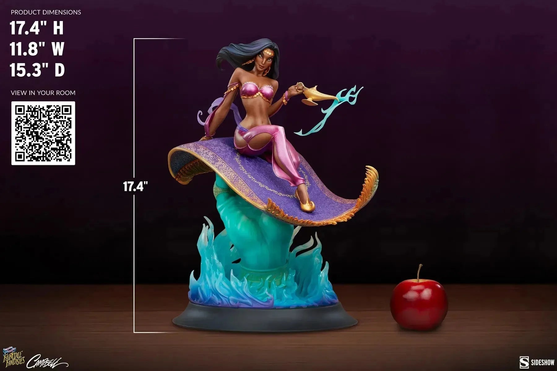 SID200614 Fairytale Fantasies - Sultana: Arabian Nights Statue - Sideshow Collectibles - Titan Pop Culture