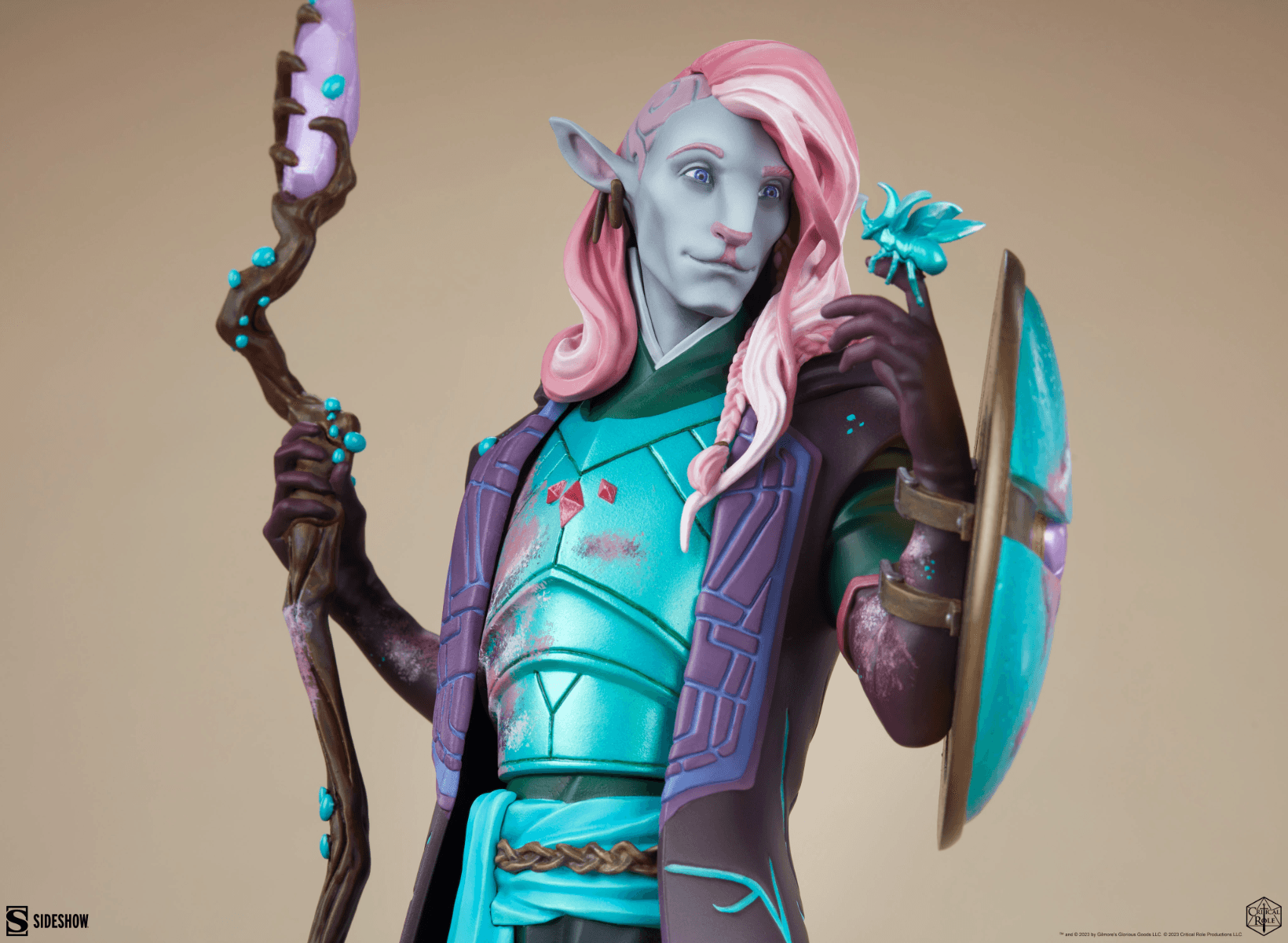 Critical Role - Caduceus Clay (Mighty Nein) Statue Statue by Sideshow Collectibles | Titan Pop Culture