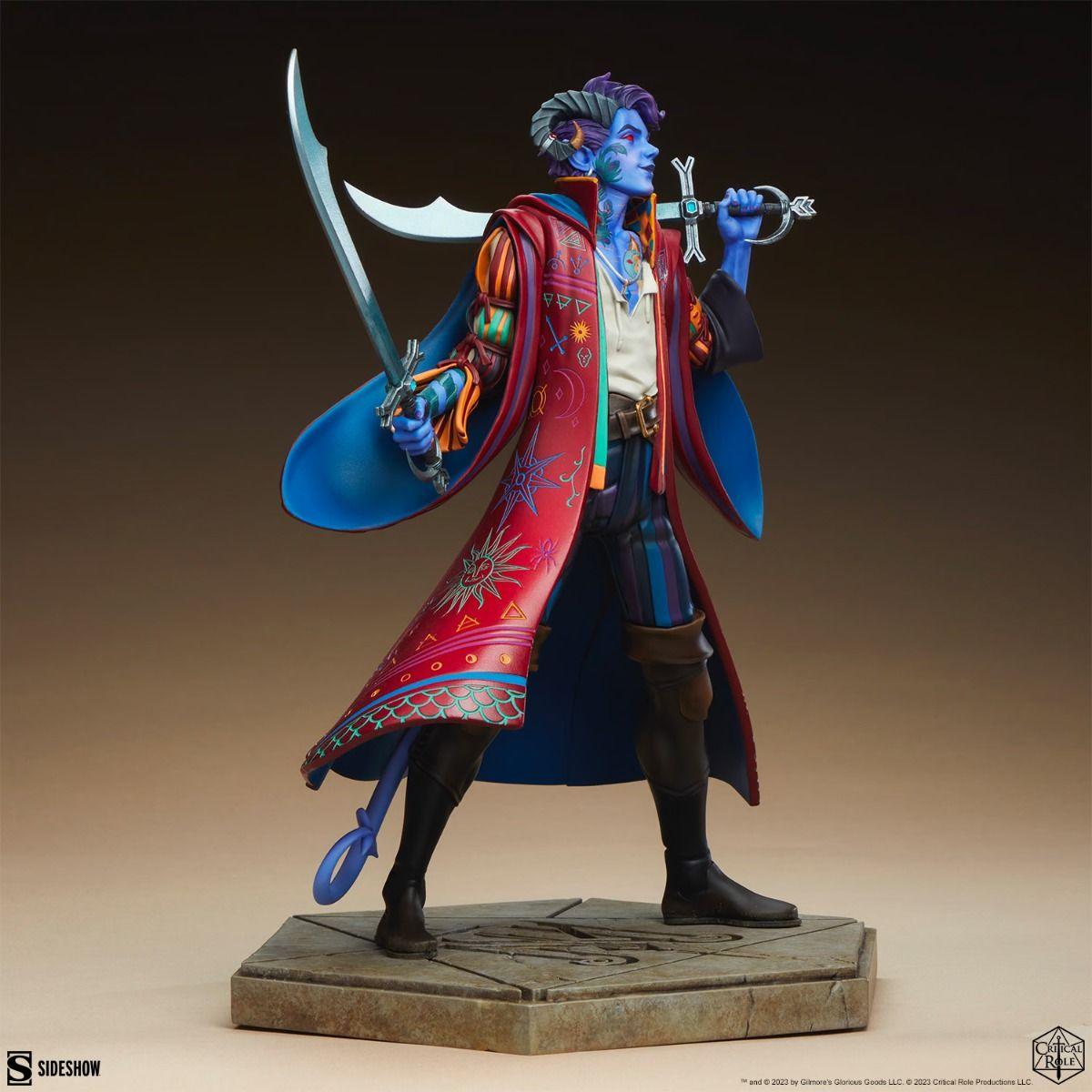 SID200628 Critical Role - Mollymauk Tealeaf Mighty Nein Statue - Sideshow Collectibles - Titan Pop Culture